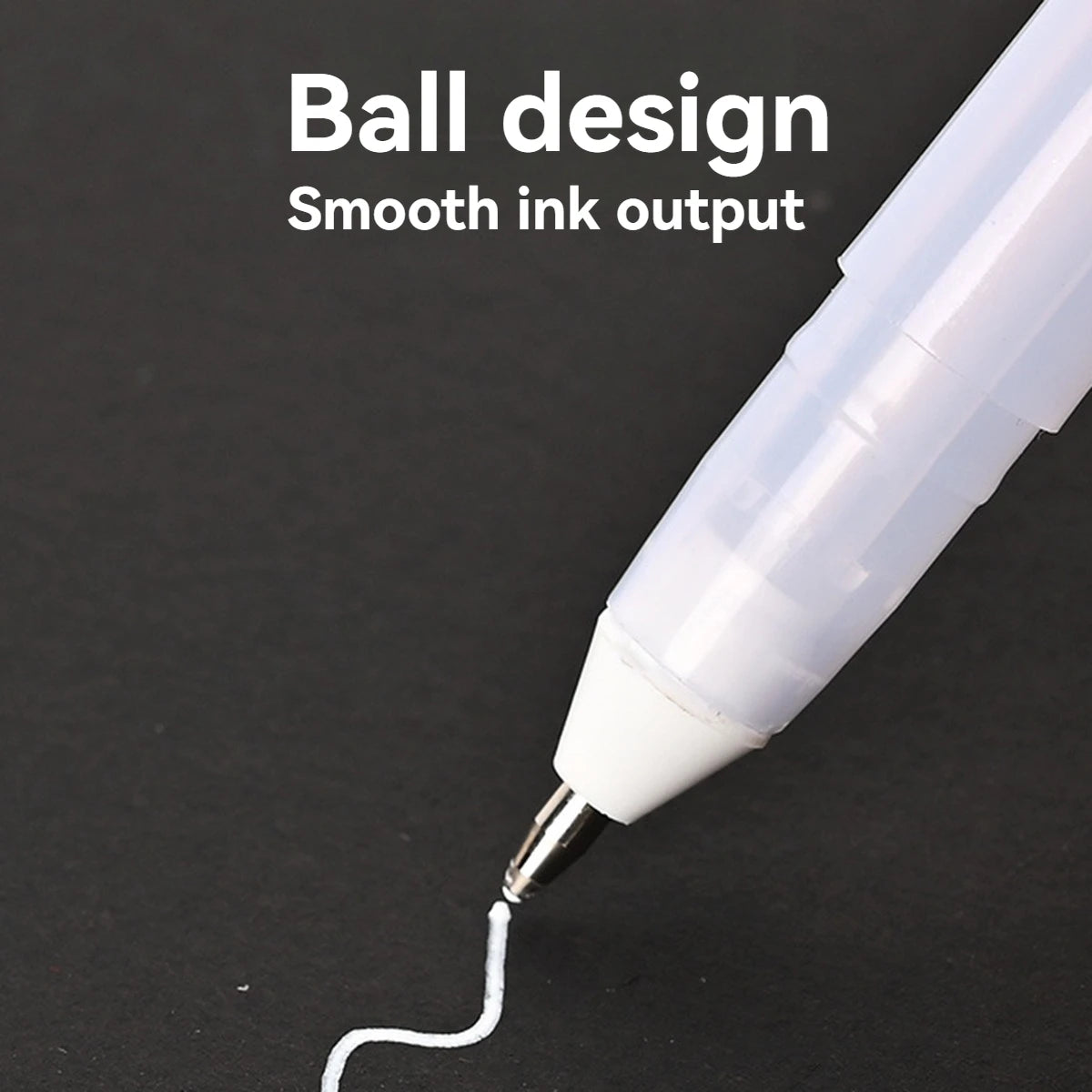 3PCS White Gelly Roll Gel Pens