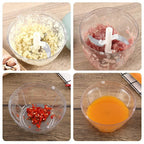 500/900ML Manual Meat Mincer Garlic Chopper