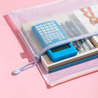 10Pcs Mesh Zipper Pouch