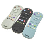 1/3PCS Baby Remote Control Silicone Teether