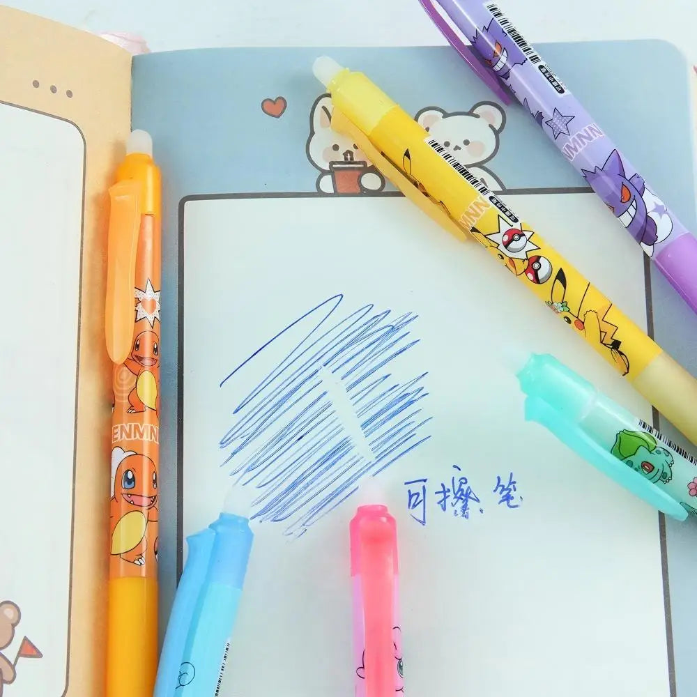 Monster Elf 0.5mm Blue Ink Erasable Neutral Pens