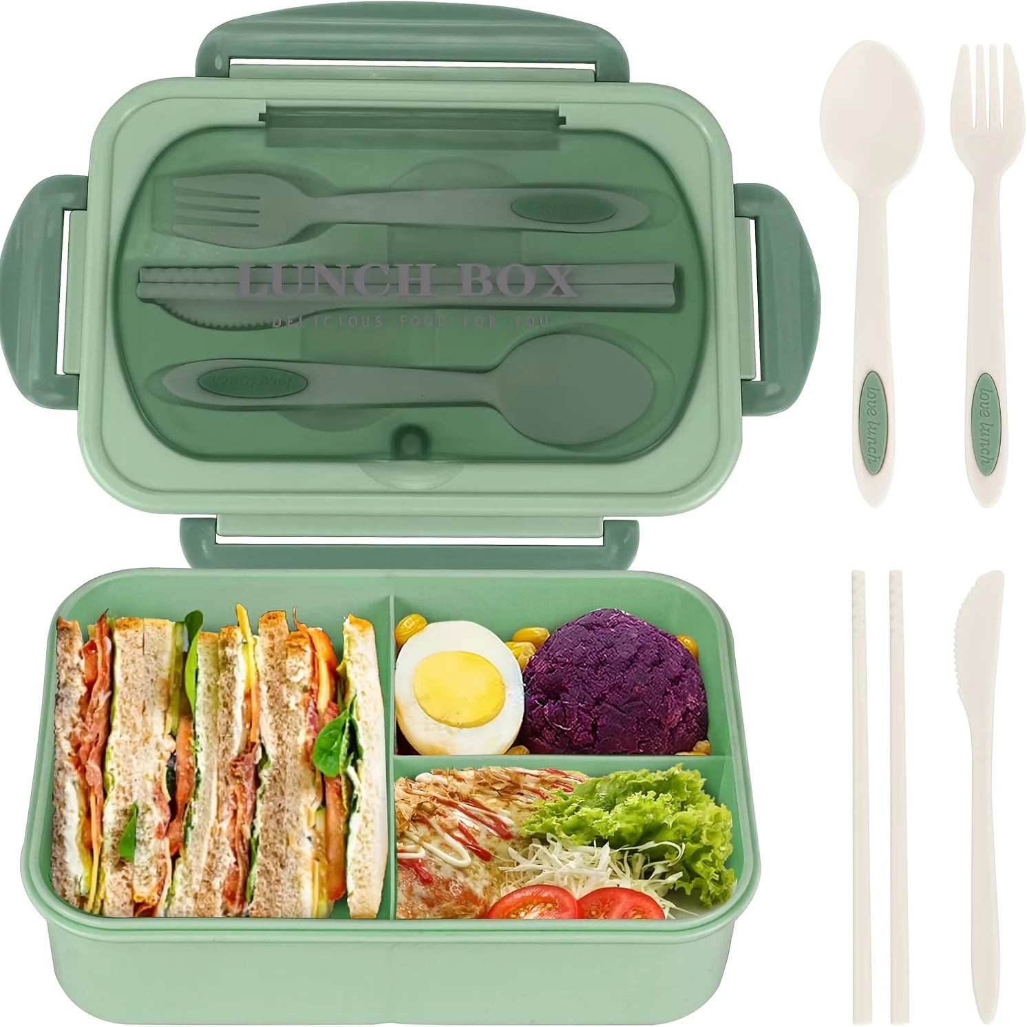 1pc Insulated Lunch Box, Bento Box