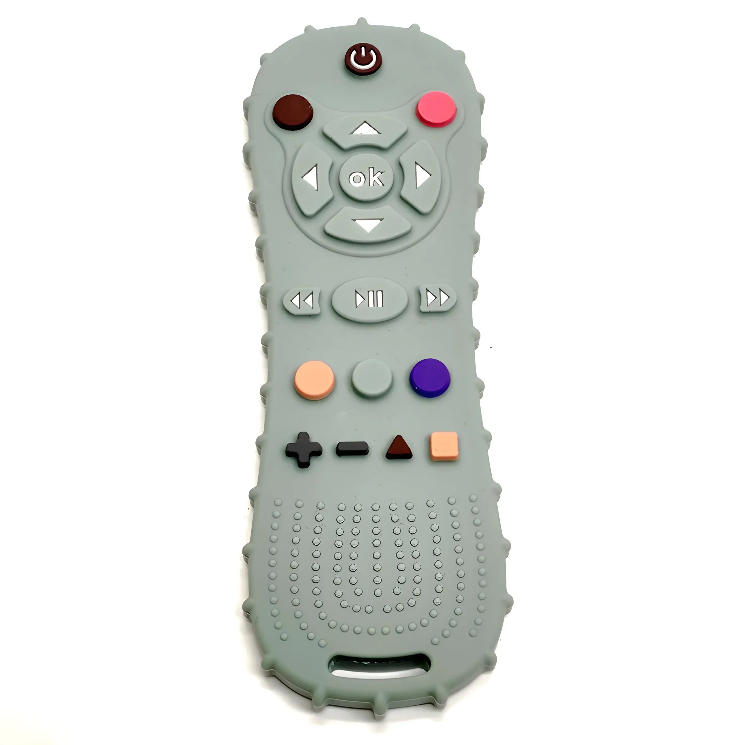 1/3PCS Baby Remote Control Silicone Teether