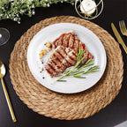 Natural Rattan Round Pot Mats – Handwoven Heat Insulation