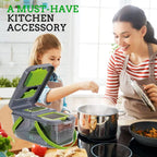 22 in 1 Vegetable Chopper with Stainless Steel Blade