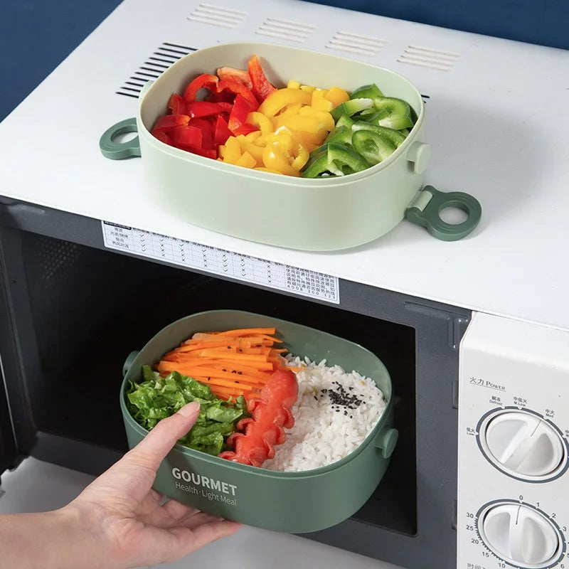 3‑Layer Bento Box Lunch Container – Stackable & Leak‑Proof