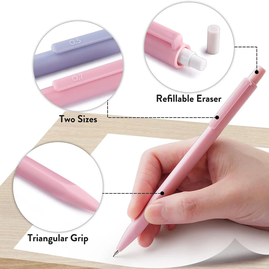 Pastel Mechanical Pencil - Set of 6