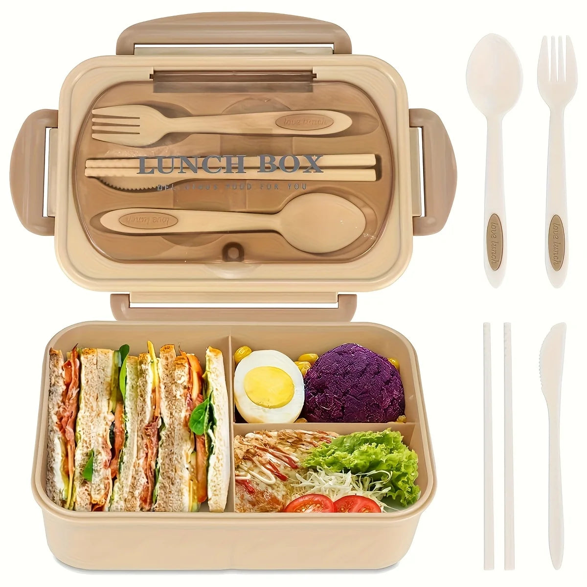 1pc Insulated Lunch Box, Bento Box
